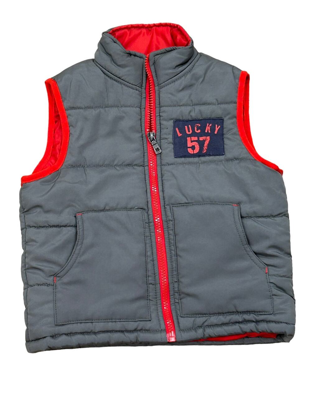 Lucky Brand Grey Vest size 3